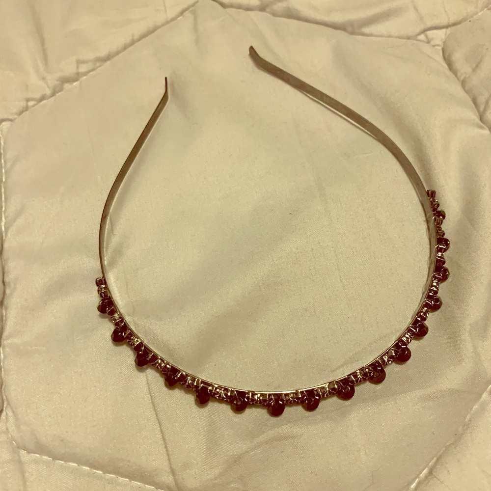 Black gem-studded headband